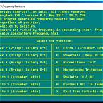 python predicting lottery numbers from past draws